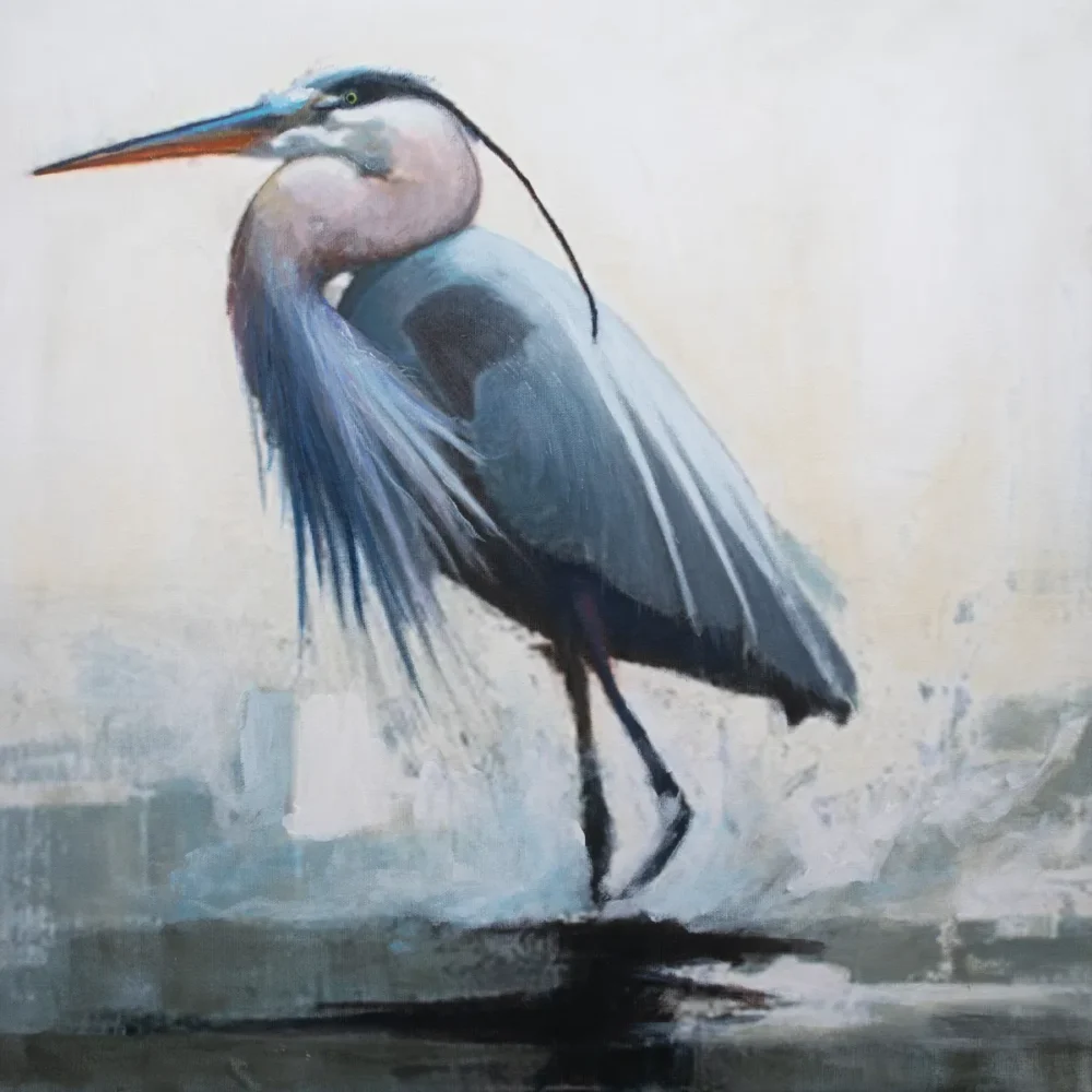 Blue Heron Poise