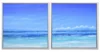 Azure Horizon — Diptych